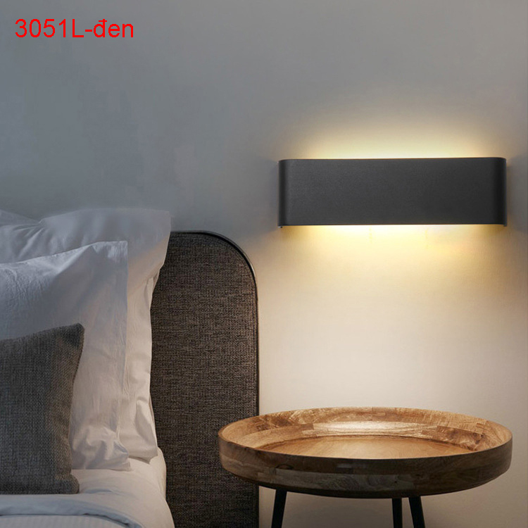 Đèn tường ngoài trời 3051L-Đen