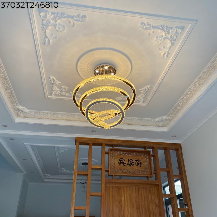 Đèn chùm thả pha lê 37032T246810 Đèn chùm thả pha lê 37032T246810