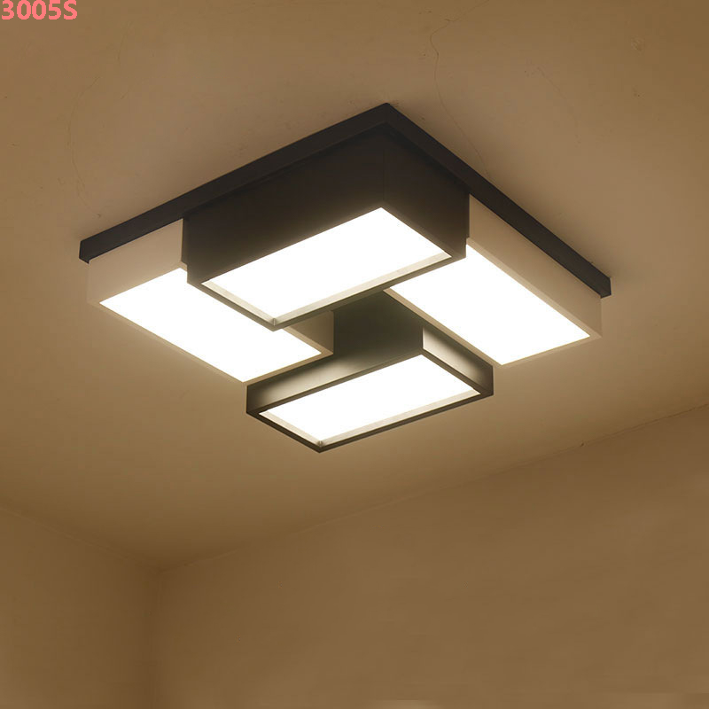 Den-mam-op-tran-phong-ngu-hinh-vuong-3005S(4) Đèn mâm ốp trần phòng ngủ hình vuông 3005S