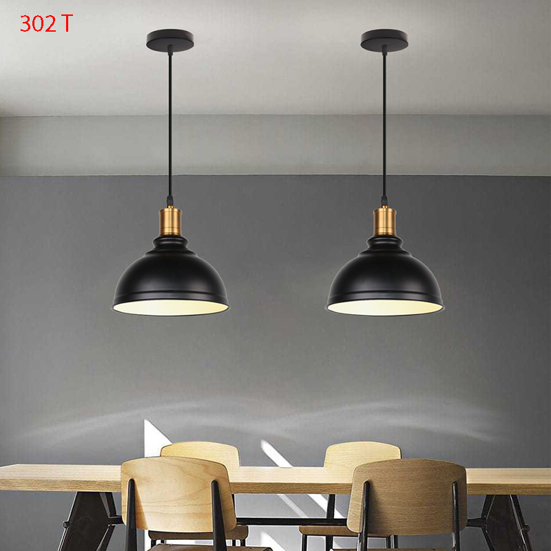 Đèn thả decor 302-Đen 6