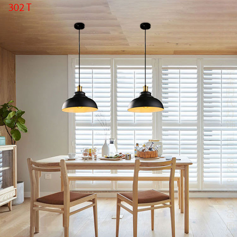 Đèn thả decor 302-Đen 7