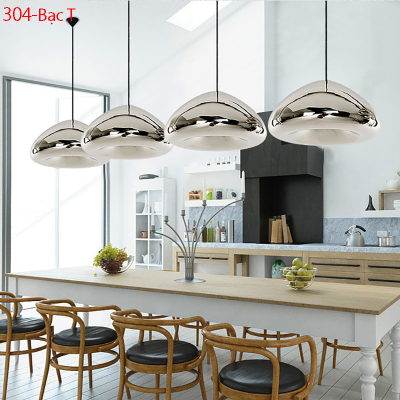 Đèn thả decor 304 (Bạc) 8