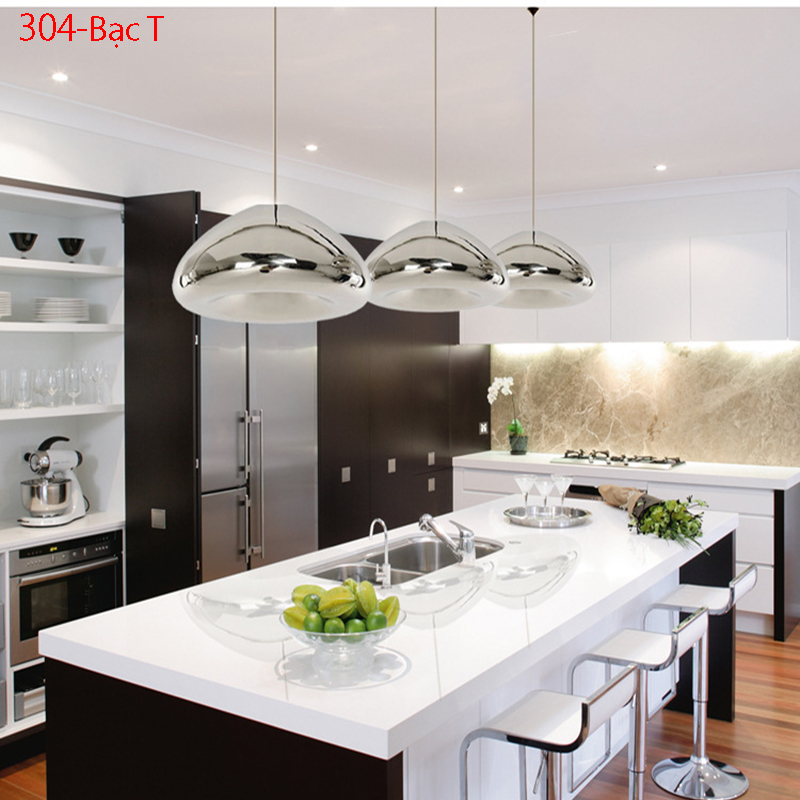 Đèn thả decor 304 (Bạc) 4