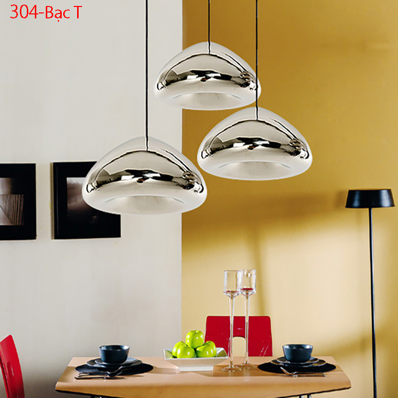 Đèn thả decor 304 (Bạc) 5