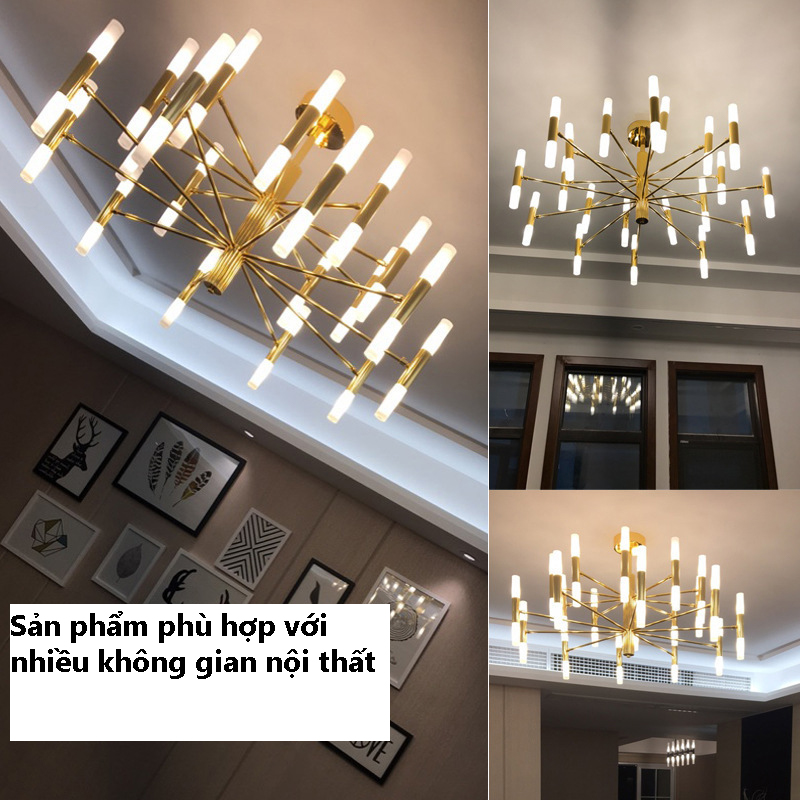 Đèn thả hiện đại xi vàng cao cấp sang trọng 3125N40S 6