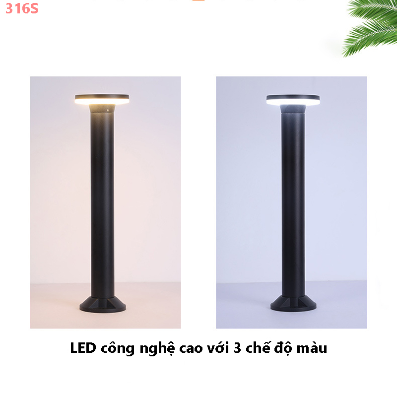 Đèn trụ sử dụng cho lối đi chống nước siêu tốt 316S 12