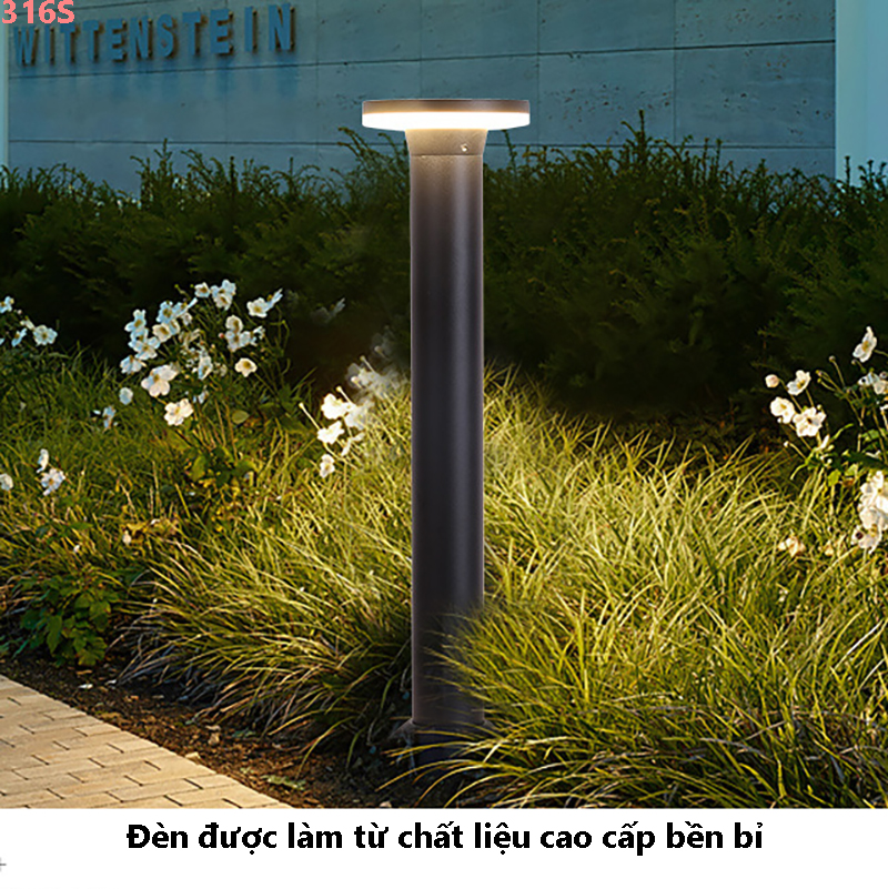 Đèn trụ sử dụng cho lối đi chống nước siêu tốt 316S 9