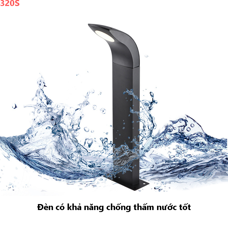 Đèn trụ sử dụng cho lối đi chống nước siêu tốt 320S 7