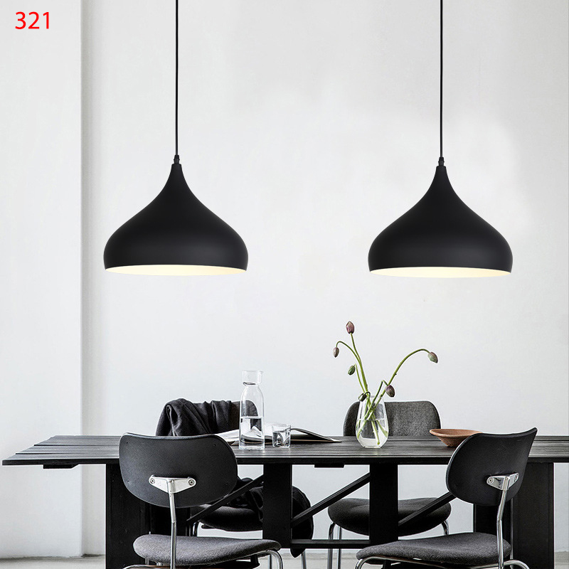 Đèn thả decor 321 (lòng trắng) T