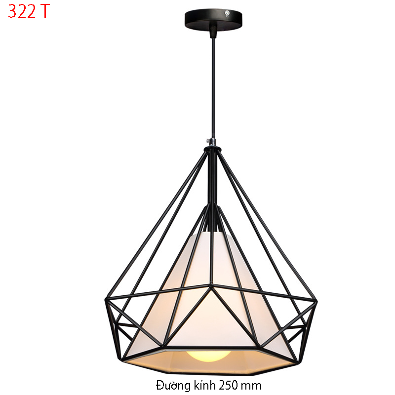 Đèn thả decor 322 (Lớn) 4