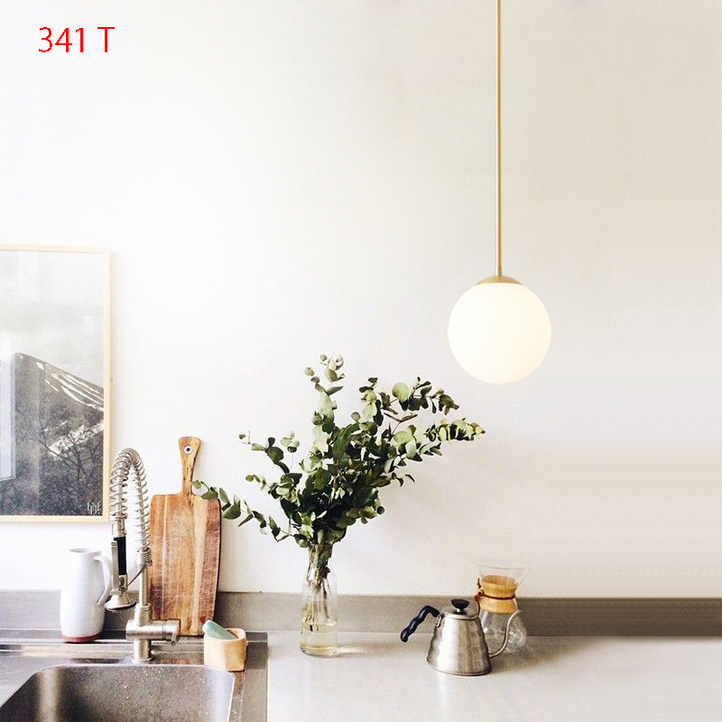 Đèn thả decor 341 chóa thủy tinh cao cấp (nhỏ Vừa) 2