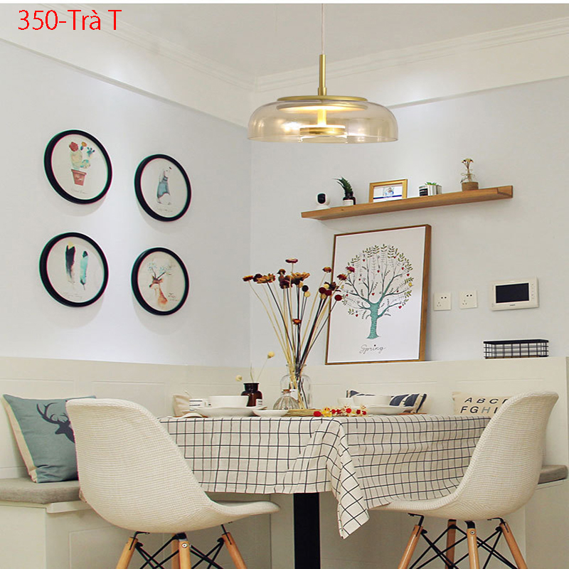 Đèn thả decor cao cấp 305-màu Trà 1