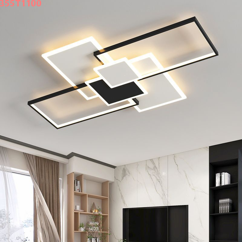 Đèn mâm ốp trần led 3 chế độ sáng,chiều dài 110CM,chiều rộng 70CM | 355T1100S