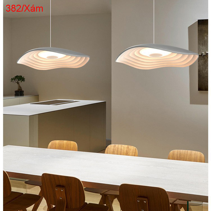 Đèn thả decor cao cấp 382-Xám 6