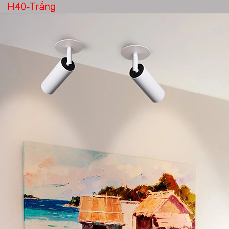 Đèn soi tranh cao cấp H40-Trắng