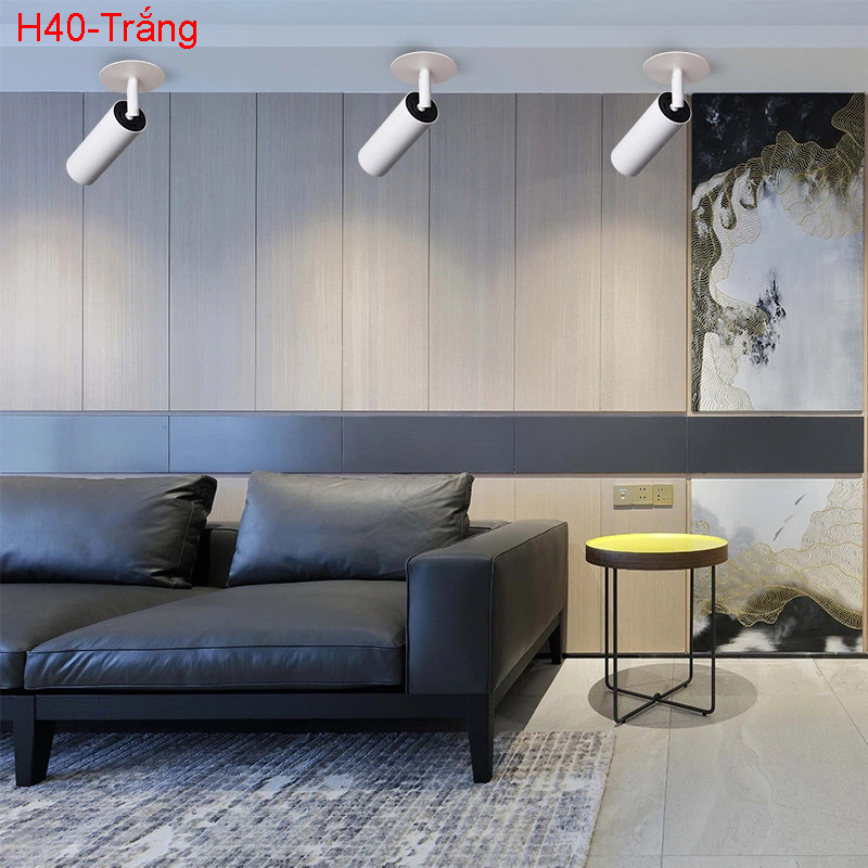 Đèn soi tranh cao cấp H40-Trắng