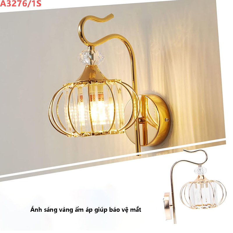 Đèn tường trang trí decor sang trọng quý phái A3276/1S 7