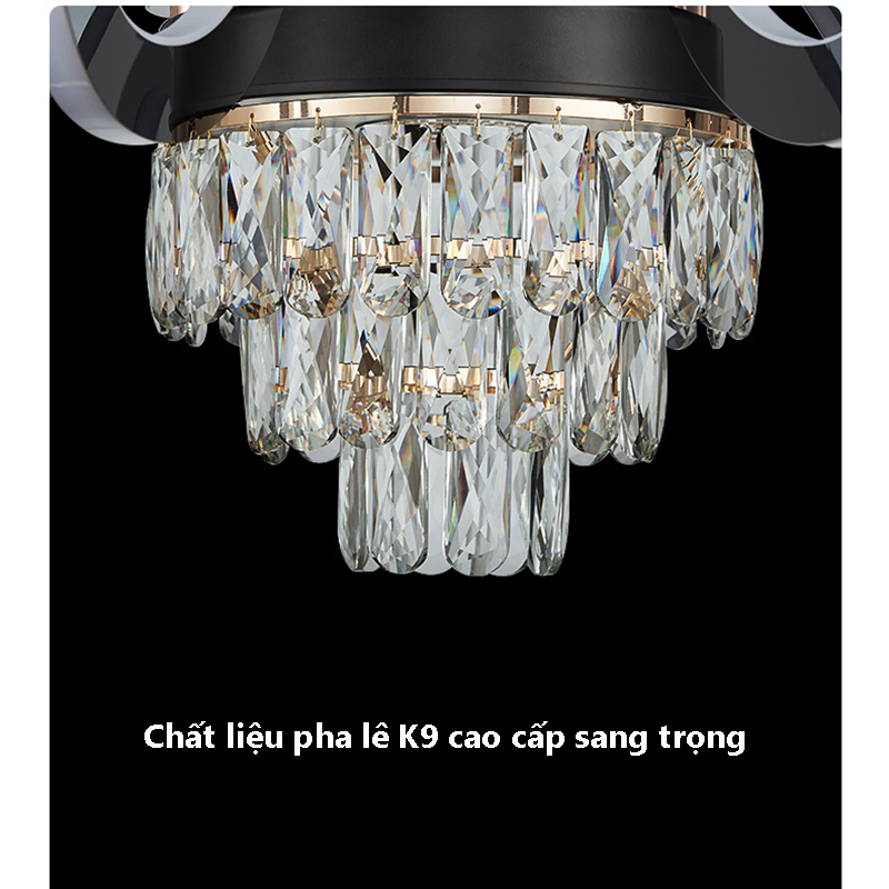 Đèn chùm pha lê quý tộc L308S 5