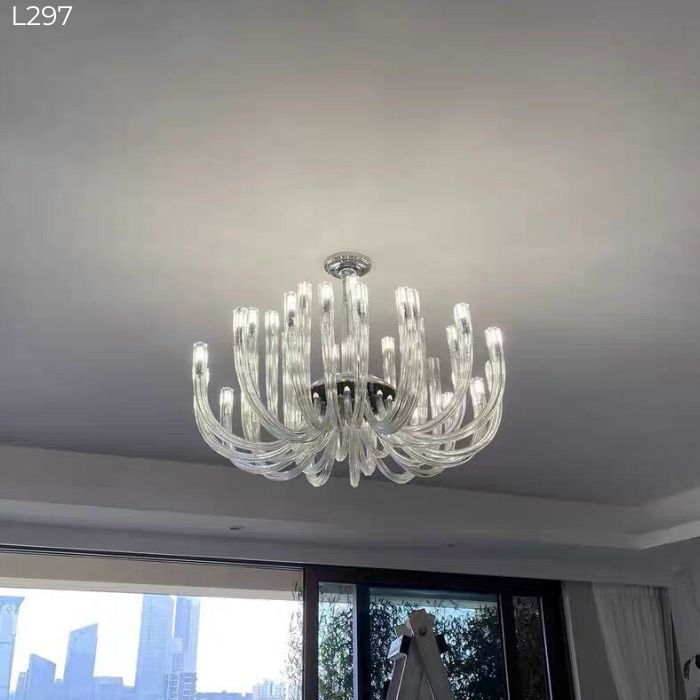 Đèn chùm thủy tinh cao cấp 32 tay L297 (1) Đèn chùm thủy tinh cao cấp 32 tay L297 (1)