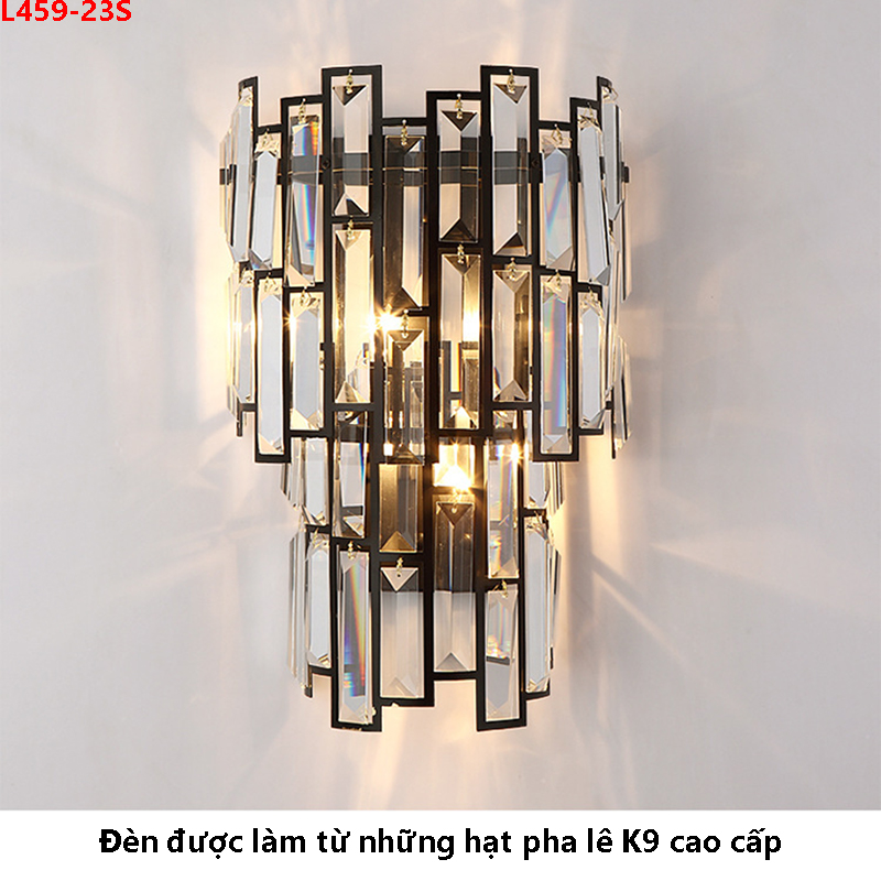 Đèn tường pha lê phòng khách L459-23S 5