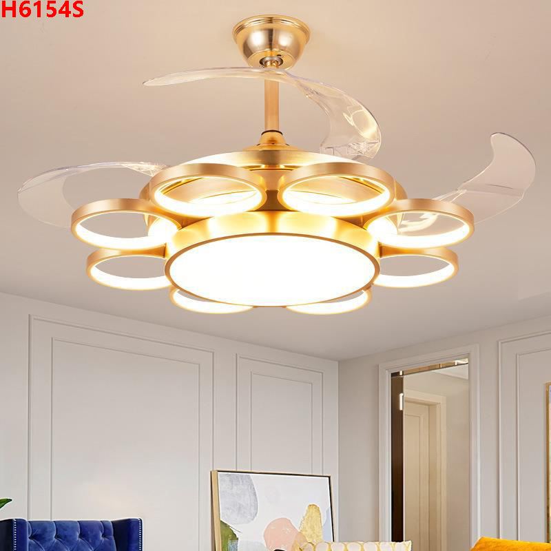 Den-quat-tran-4-canh-gap-H6154S(8) Đèn quạt trần 4 cánh gấp H6154S