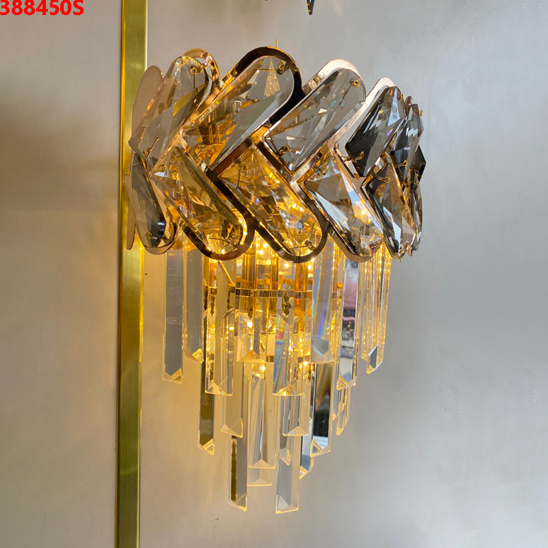 Đèn tường pha lê phòng khách cao cấp sang trọng 388450S 7