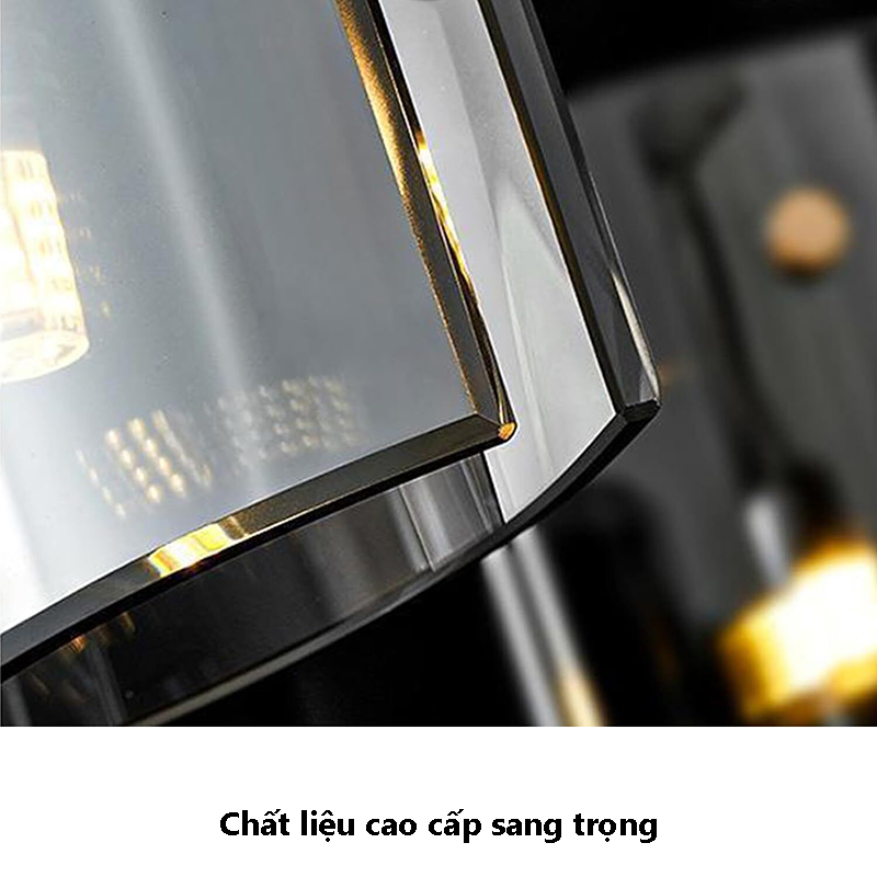 Đèn thả nghệ thuật 5 bóng thủy tinh 3130N5S(Chiều dài 90CM) 5