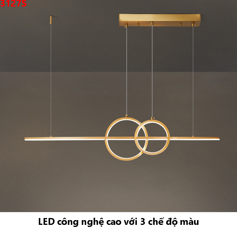 Đèn thả bàn ăn hiện đại tinh tế sang trọng 3127S(Chiều dài 120CM) 9