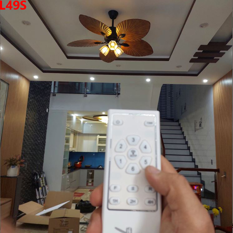 Quat-tran-den-5-canh-nhua-ABS-cao-cap-hinh-la-co-L49S Quạt trần đèn 5 cánh nhựa ABS cao cấp hình lá cọ L49S