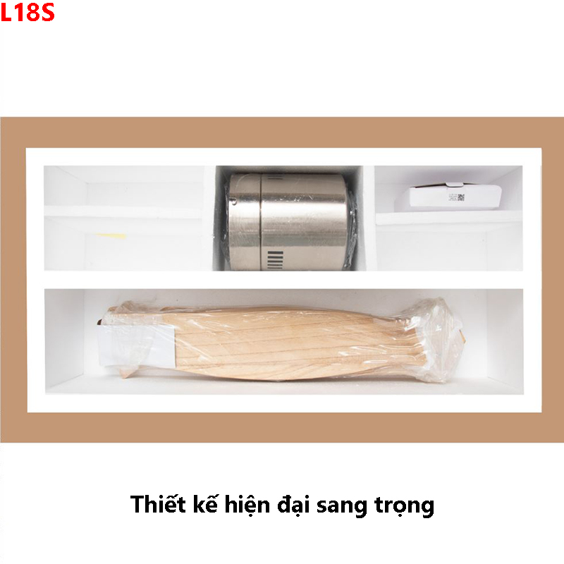 Quạt trần 3 cánh gỗ tự nhiên L18S