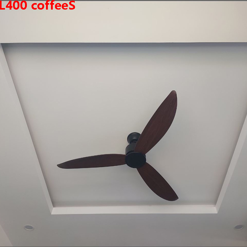 Quạt trần 3 cánh nhựa ABS L400coffeeS