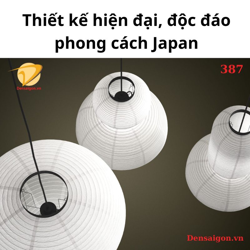 Đèn thả hiện đại decor 389 có 3 mẫu lựa chọn