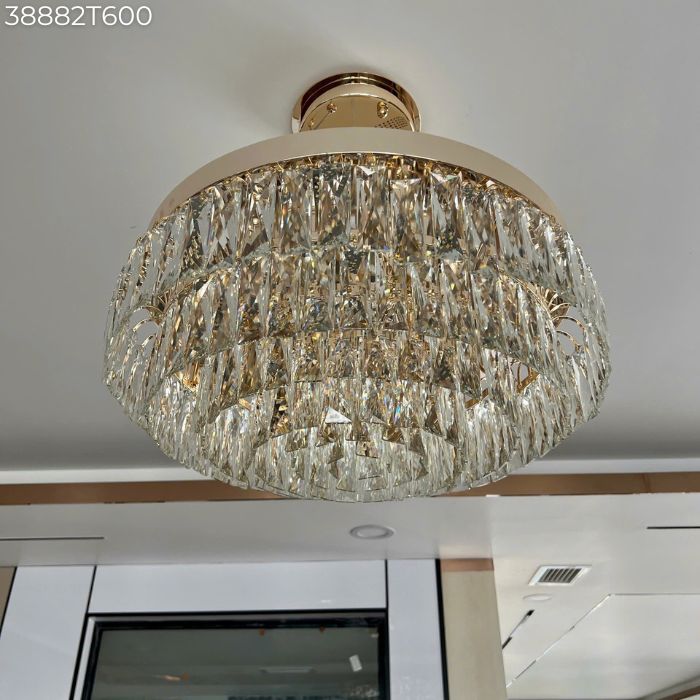 Đèn chùm pha lê tròn 38882T600 (2) Đèn chùm pha lê tròn 38882T600 (2)