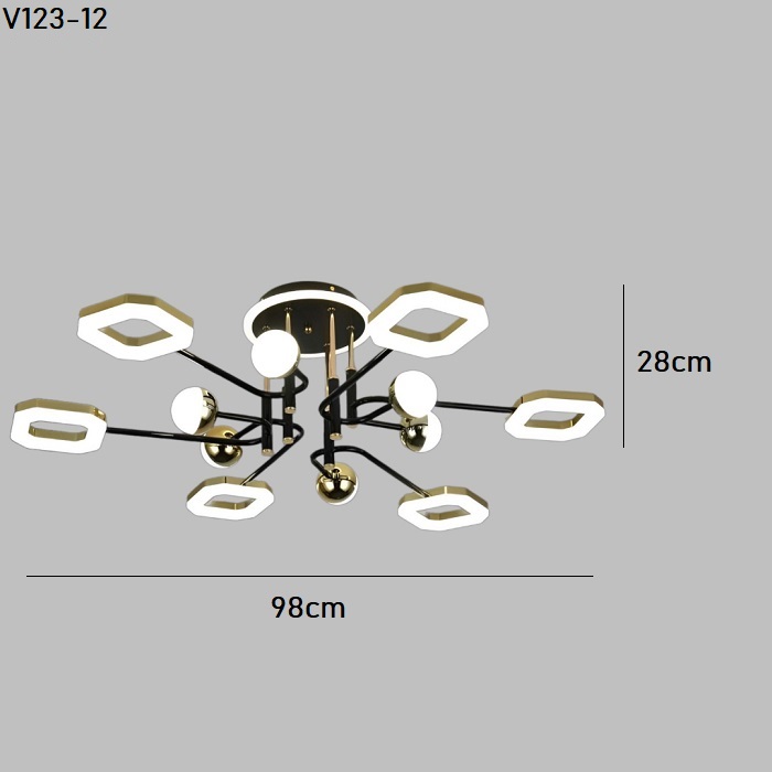 Đèn thả hiện đại V123-12
