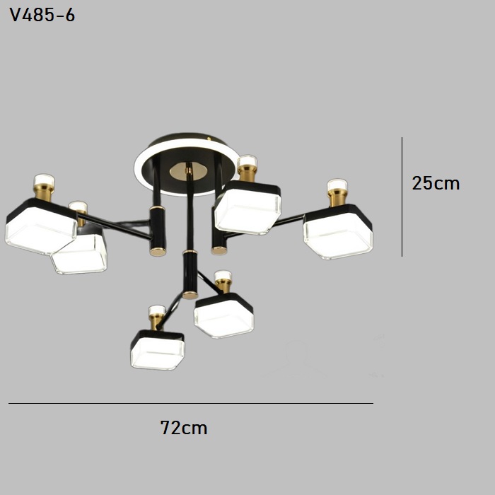 Đèn thả hiện đại V485-6