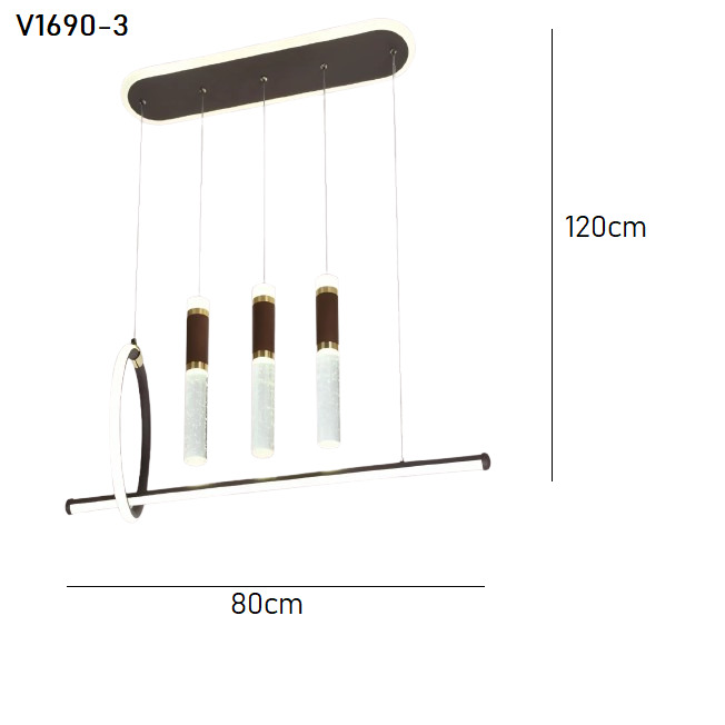 Đèn thả hiện đại V1690-3