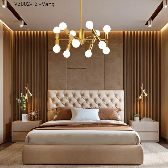 Den tha hien dai V3002-12 - Vang (5) Den tha hien dai V3002-12 - Vang (5)