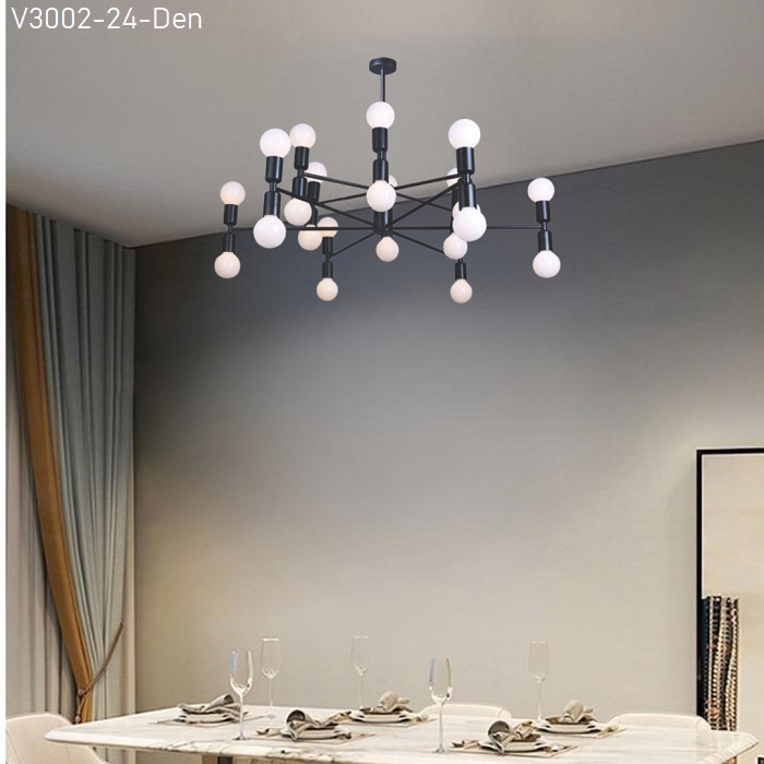 Đèn thả hiện đại V3002-24-Den Đèn thả hiện đại V3002-24-Den