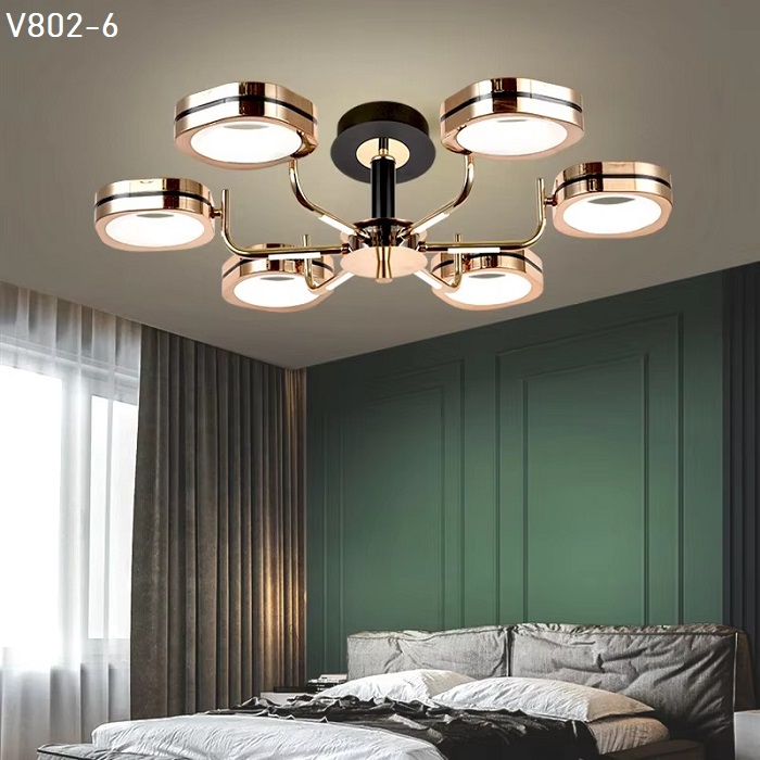Đèn thả hiện đại V802-6 Đèn thả hiện đại V802-6