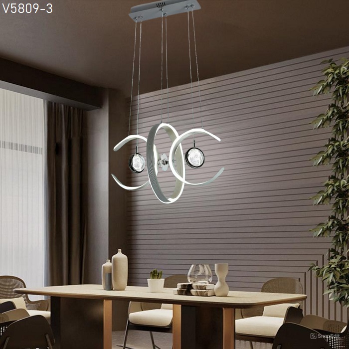 Đèn thả quả cầu hiện đại V5809-3 Đèn thả quả cầu hiện đại V5809-3