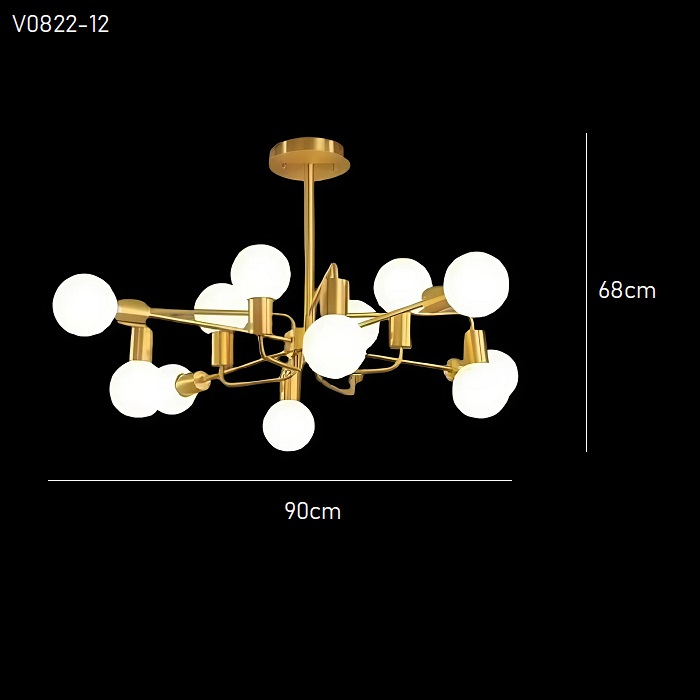 Đèn chùm hiện đại V0822-12