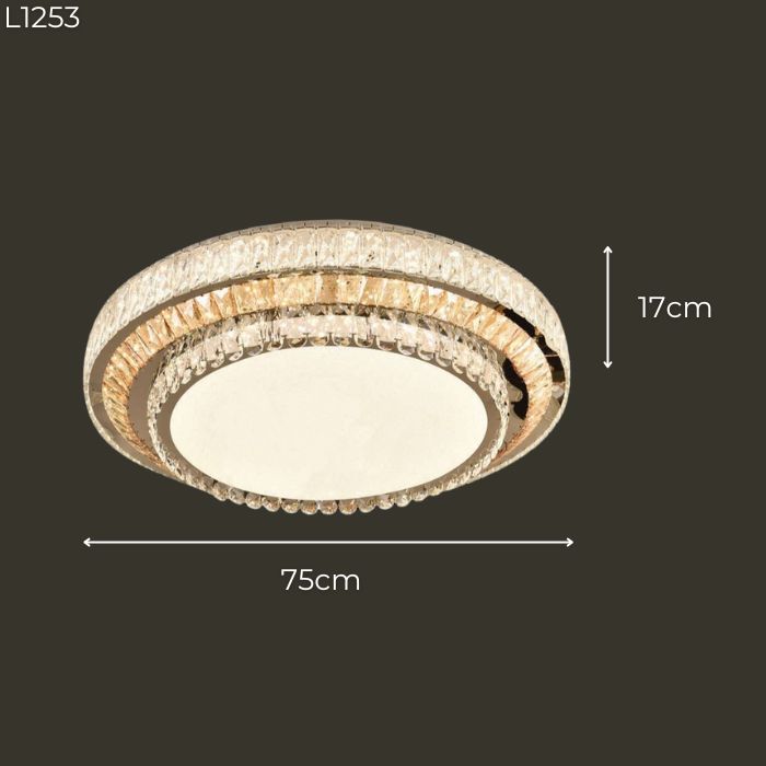 Đèn mâm ốp trần tròn L1253