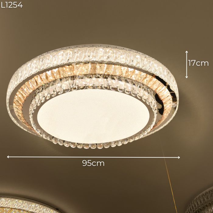Đèn mâm ốp trần tròn L1254 Đèn mâm ốp trần tròn L1254