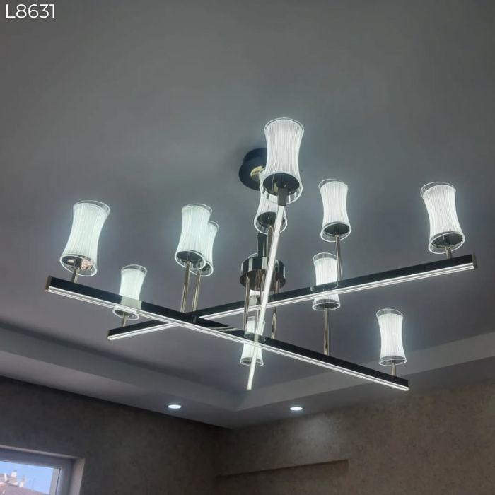 Đèn thả hiện đại 12 chao đèn L8631 Đèn thả hiện đại 12 chao đèn L8631