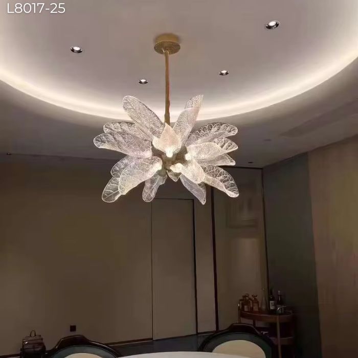 Đèn thả lá bàng L8017-25