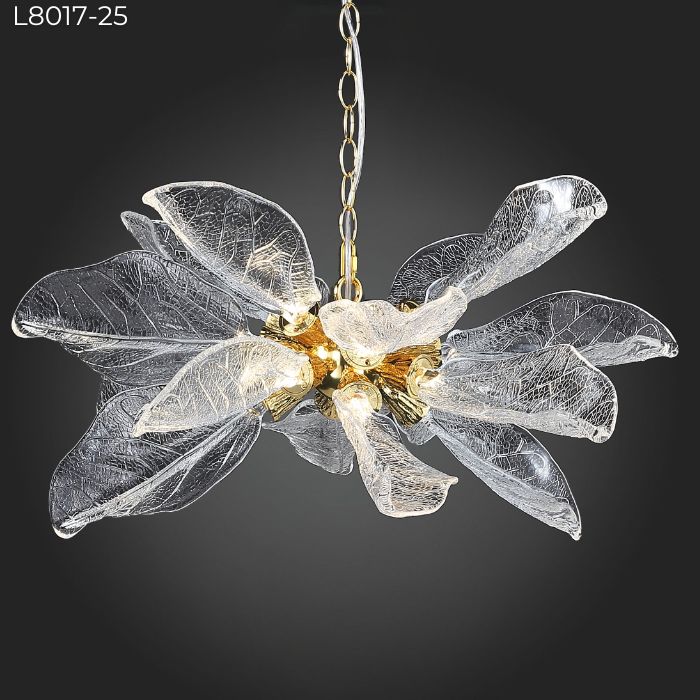 Đèn thả lá bàng L8017-25 Đèn thả lá bàng L8017-25