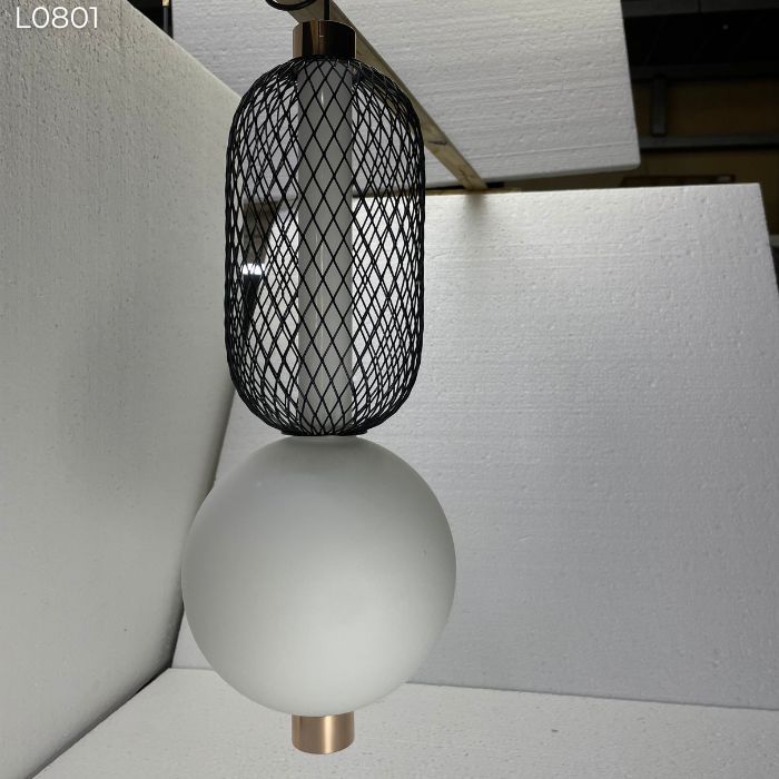 Đèn thả LED thủy tinh L0801 Đèn thả LED thủy tinh L0801