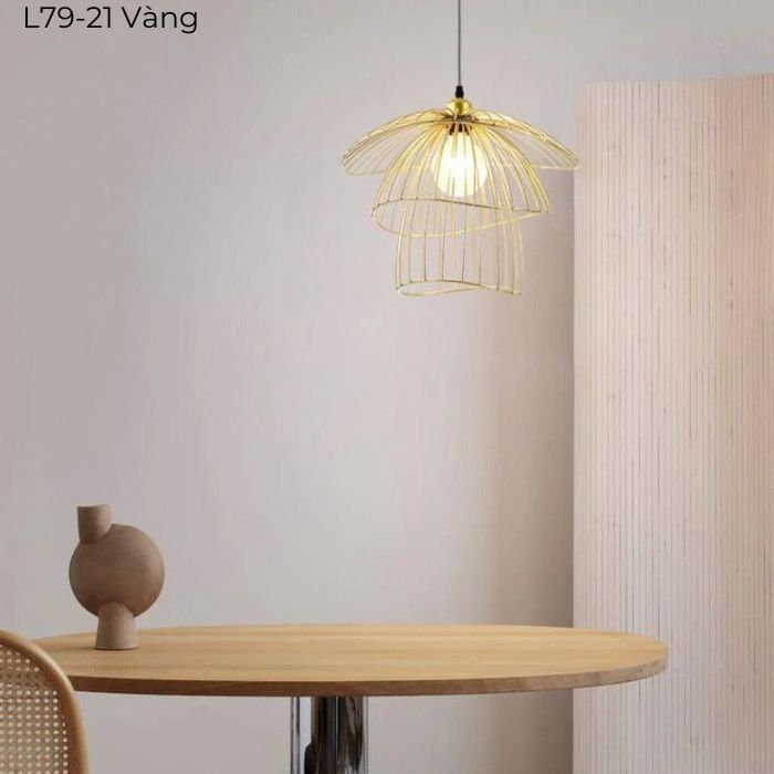 Đèn thả lồng L79-21 Vàng Đèn thả lồng L79-21 Vàng