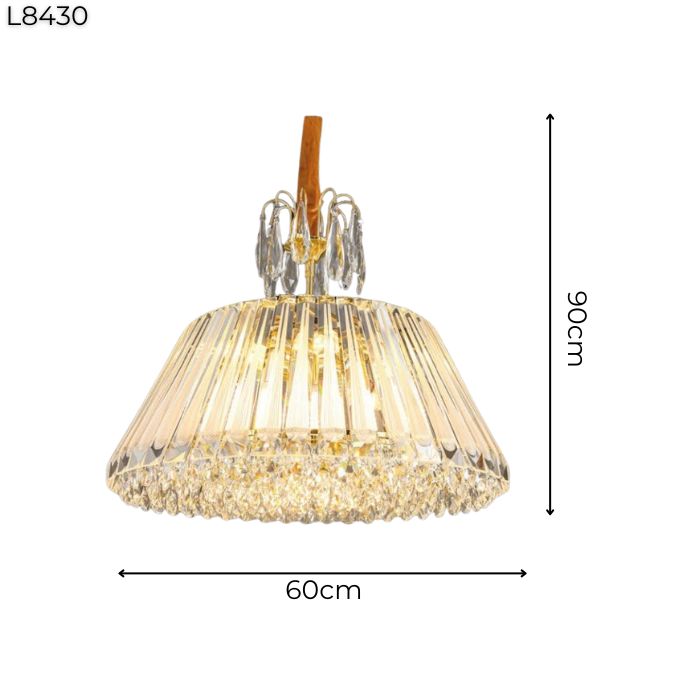 Đèn thả pha lê hiện đại L8430 Đèn thả pha lê hiện đại L8430