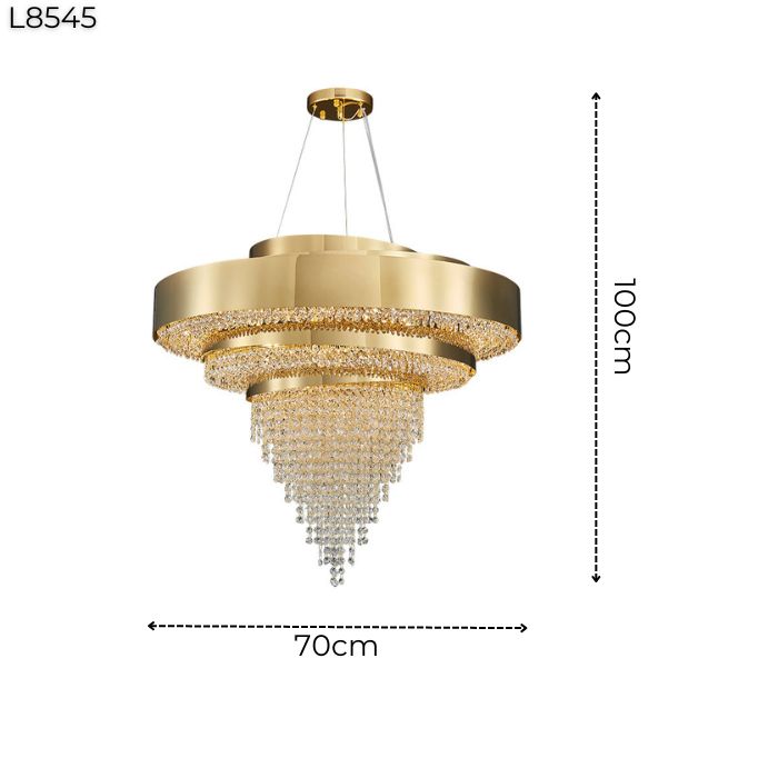Đèn thả pha lê hiện đại L8545 Đèn thả pha lê hiện đại L8545